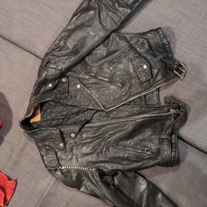 Crust Leather Jacket